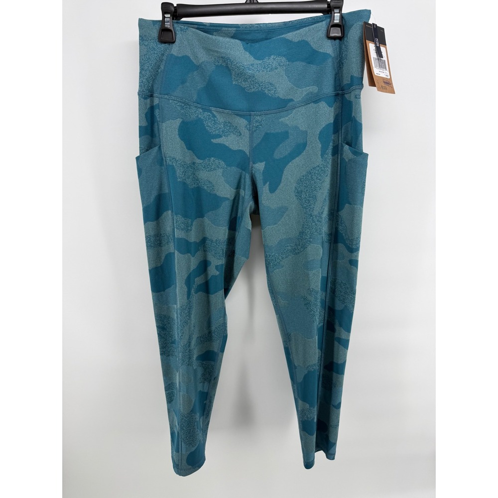 The North Face Motivation High-Rise 7/8 Pocket Tights Blue Camo XL NF0A5553